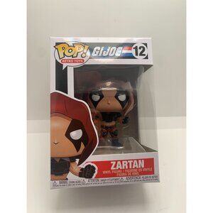 Funko Pop! GI Joe Retro Toys Zartan Vinyl Figure #12 In Original Box Collectible